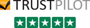 Trustpilot – 5 stjerner